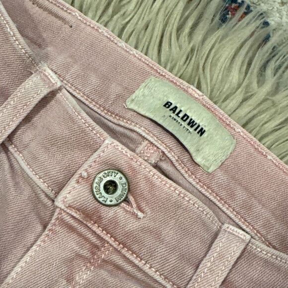 Baldwin karlie high rise skinny pink jeans size 29 - Picture 2 of 6